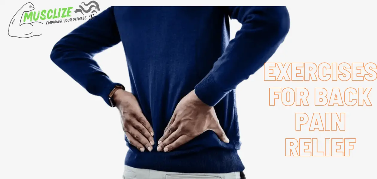 Exercises for back pain relief